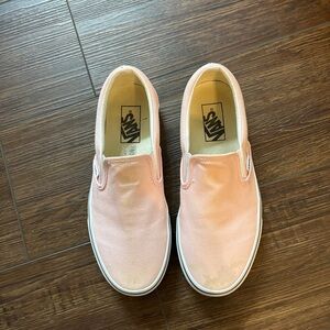 Vans Classic Slip-On Shoes Pink Women Size 8